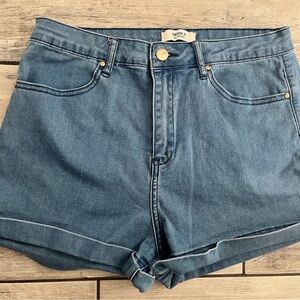 Forever 21 Classic Blue Jean Shorts